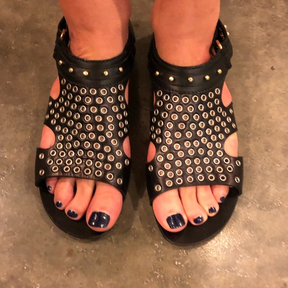 Giuseppe Zanotti Shoes - Giuseppe Zanotti Grommet Gladiator Sandals